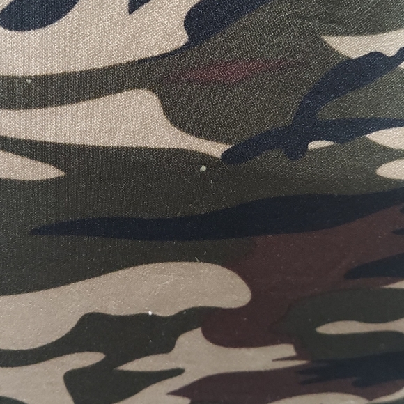  OLIVE CAMOUFLAGE DRESS - Picture 6 of 10